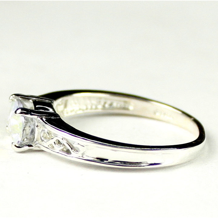SR362Mercury Mist Topaz925 Sterling Silver Ladies Ring Image 3