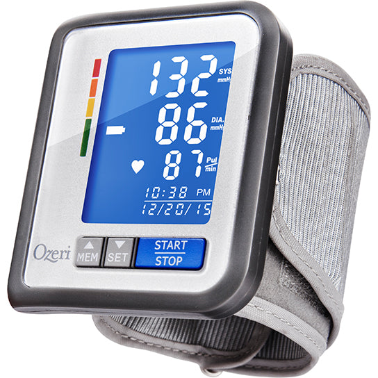 Ozeri CardioTech Travel Series BP6T Rechargeable Blood Pressure Monitor with Hypertension Indicator Image 2