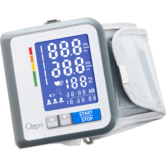 Ozeri CardioTech Travel Series BP6T Rechargeable Blood Pressure Monitor with Hypertension Indicator Image 6