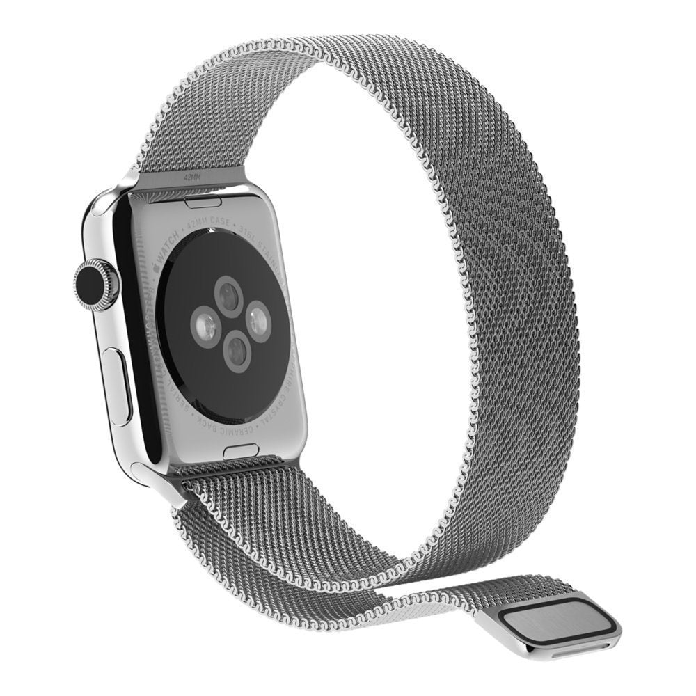 Watch Band For AppleMagnetic Closure Clasp Mesh Loop Milanese Stainless Steel Bracelet Strap for Apple iWatch 42mm - Image 2