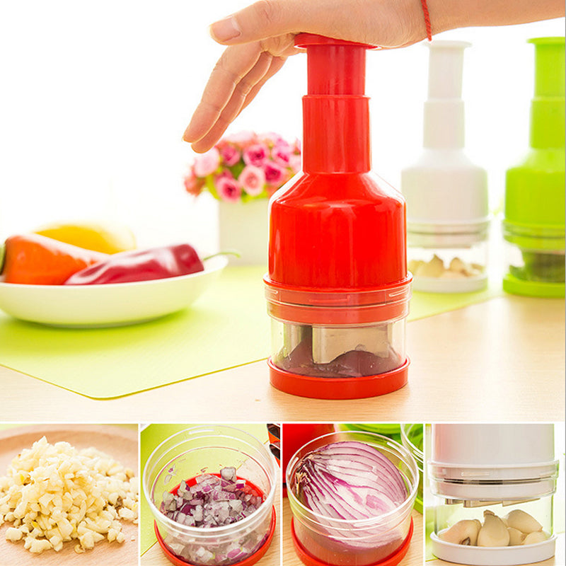 Onion Chopper Food Garlic Cutter Slicer Peeler Dicer Kitchen Vegetable Tools Image 1