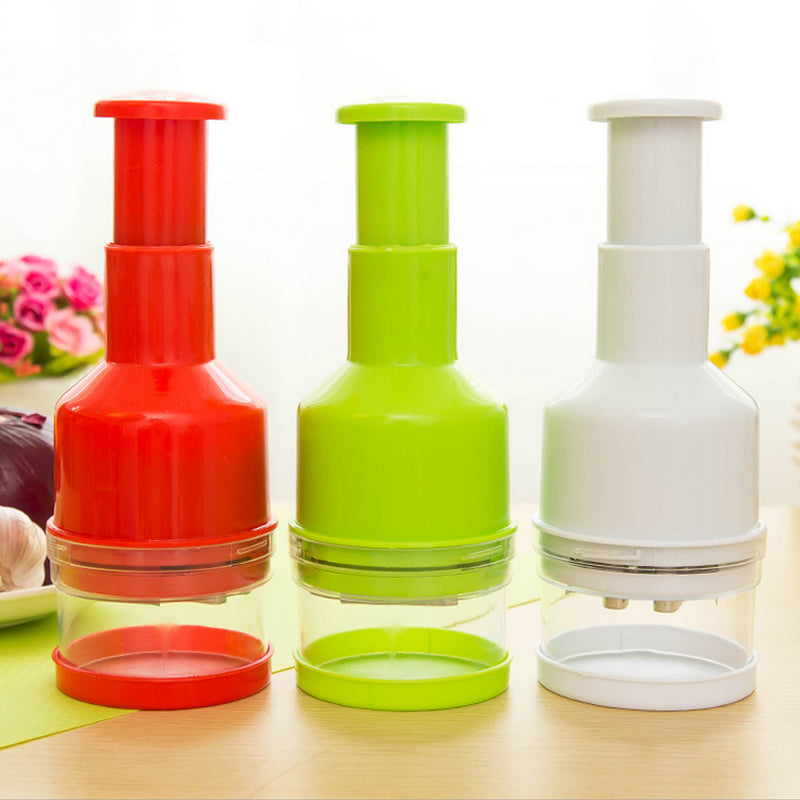 Onion Chopper Food Garlic Cutter Slicer Peeler Dicer Kitchen Vegetable Tools Image 2