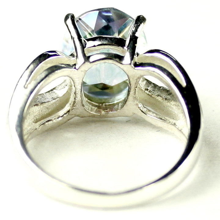 Sterling Silver Ladies Ring Neptune Garden Topaz SR361 Image 4