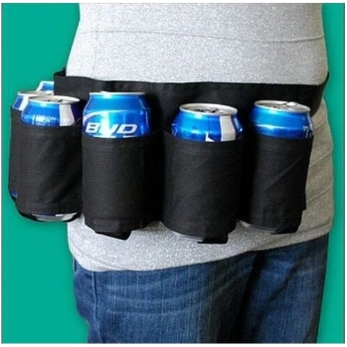 6-Pack Beer Belt Soda Holster Image 2