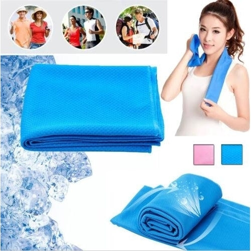 Magic Ice Cold Cool Towel Reusable Sport Towel Buy One Get One Free Image 2