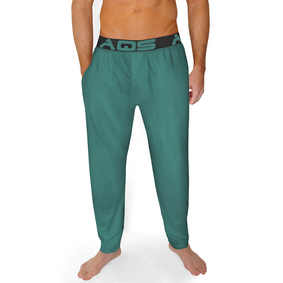 AQS Unisex Teal Lounge Pants Image 1