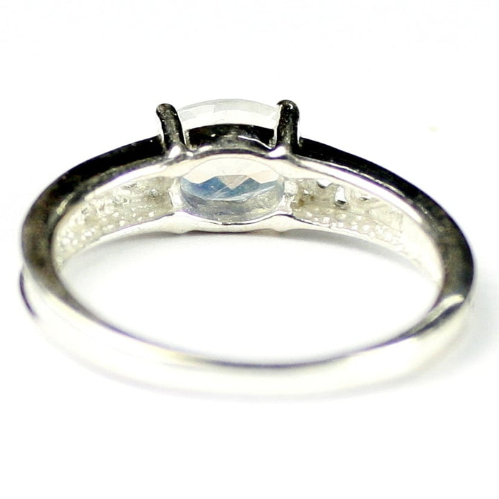 SR362Rainbow Moonstone925 Sterling Silver Ring Image 4