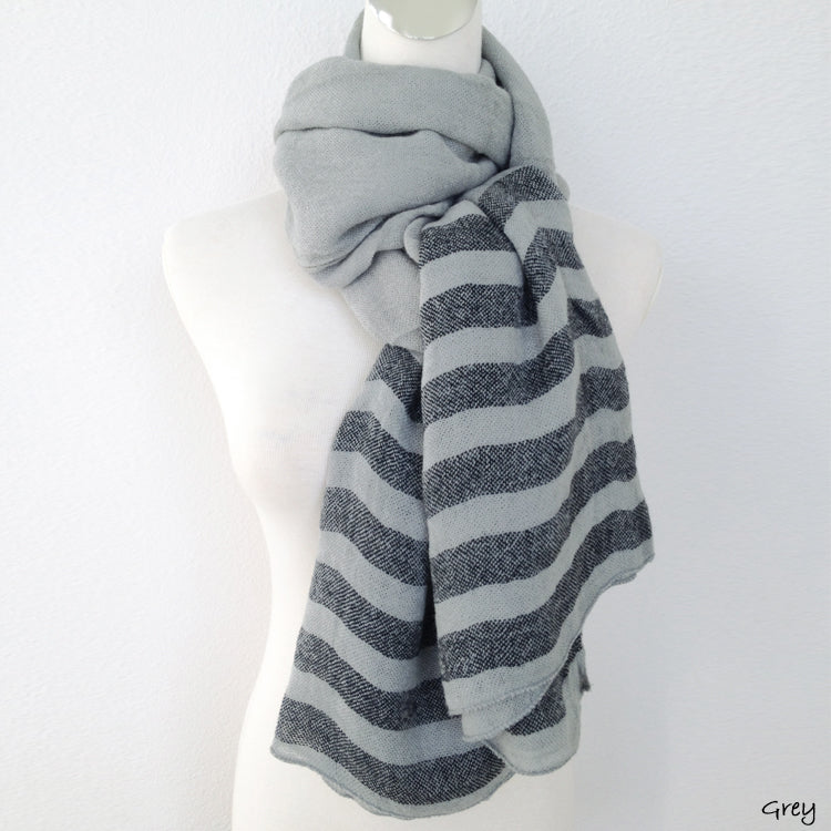 4 PACK: CASHMERE+VISCOSE Unisex Knit Scarves Image 1