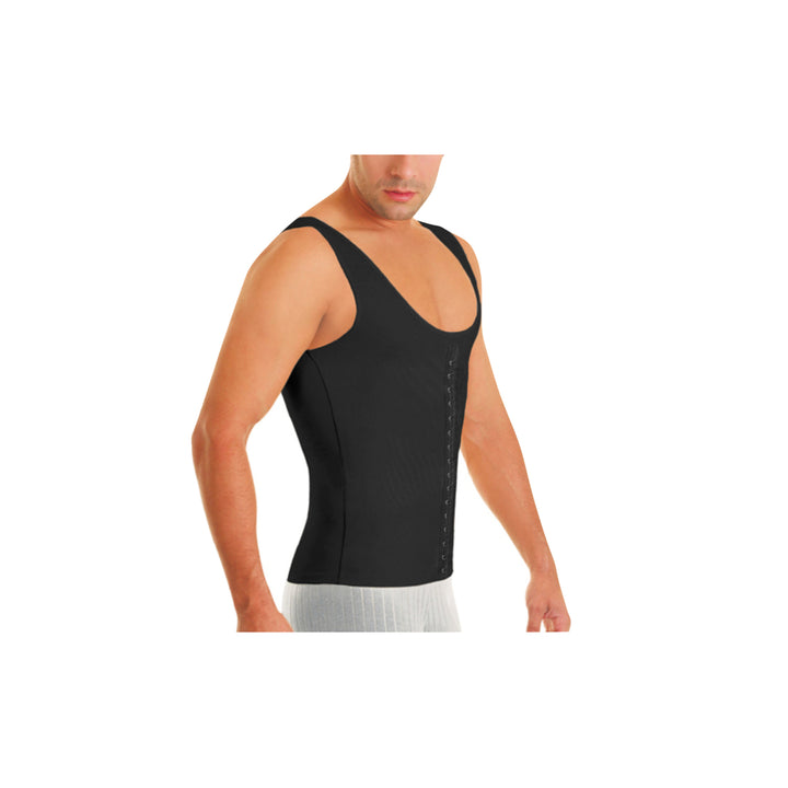 Men Waistcoat High-Compression Body Shaper in Regular and Plus Sizes Image 1