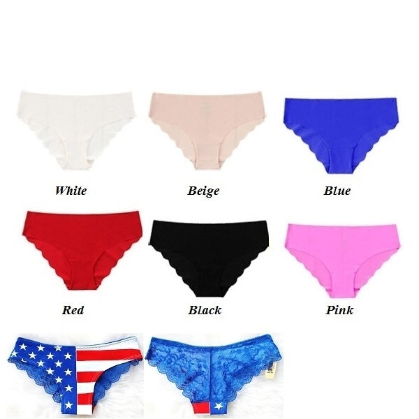 Seamless Ultra Thin Panties 2 Pairs 3 Styles Image 6