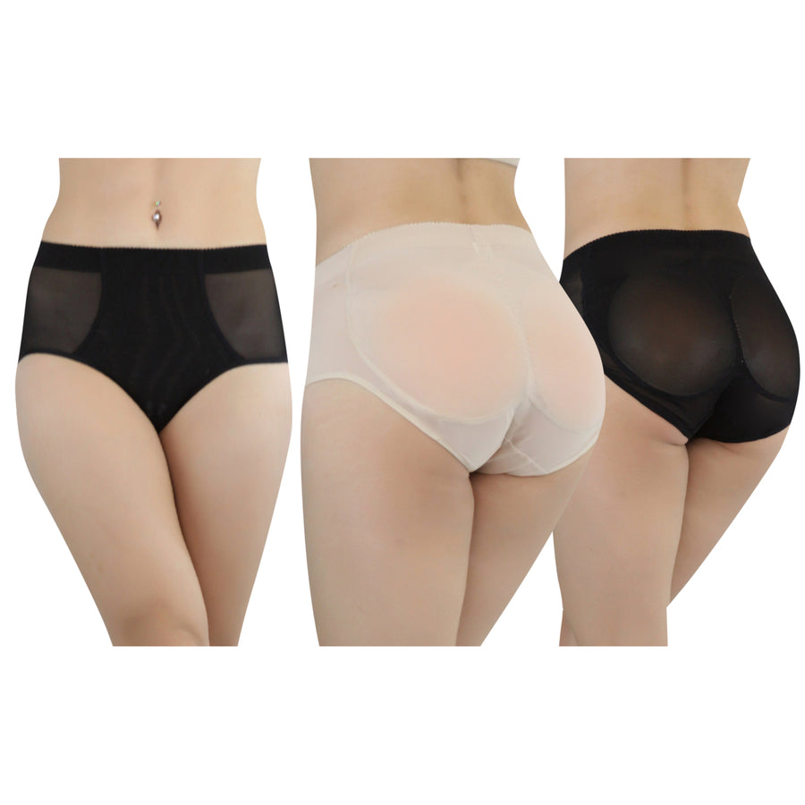 Womens Silicone Instant Buttocks Enhancer Panties Image 1