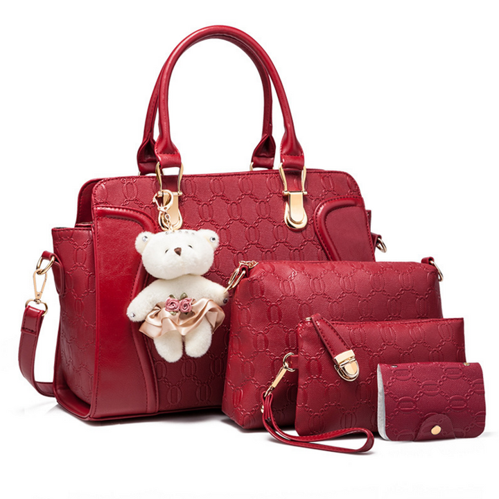 Womens PU Leather Shoulder bags Designer Messenger Bags Famous Brand Ladies Handbag Womens Clutch Handbags Purses Image 3
