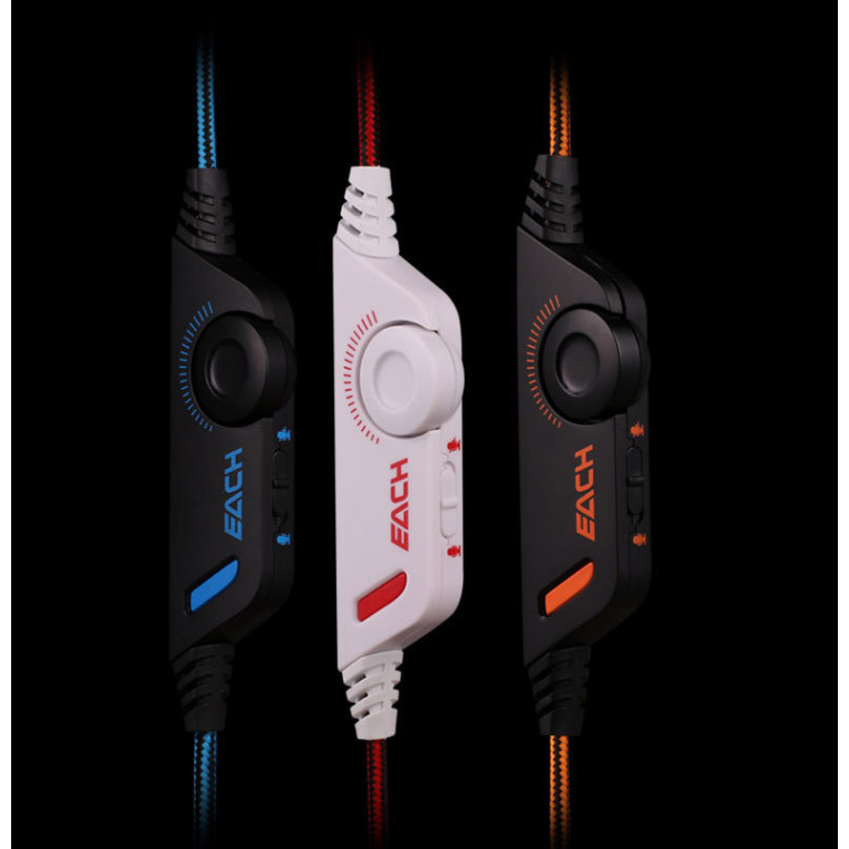 Professional headset computer game music headset with microphone bass bright luminous Image 7