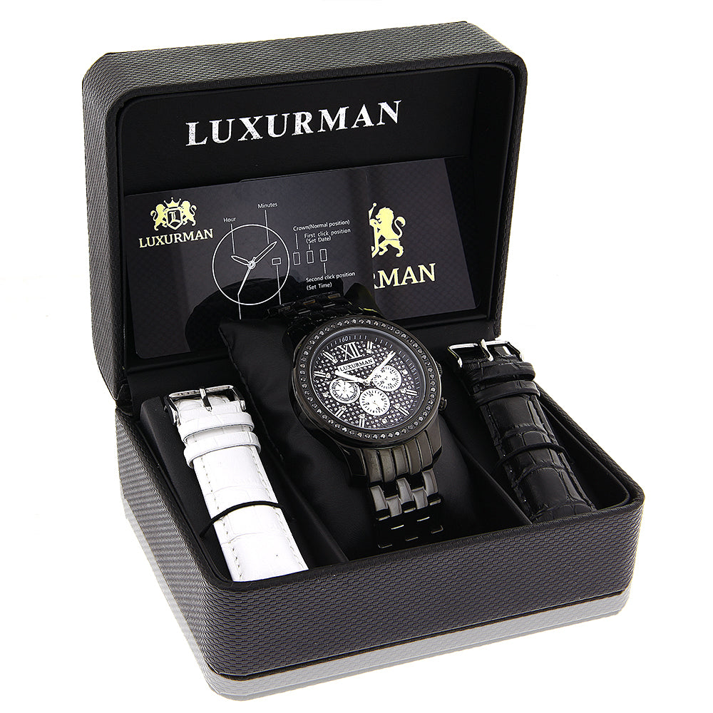 Black Diamond Watches by LUXURMAN 2.25ct Image 4