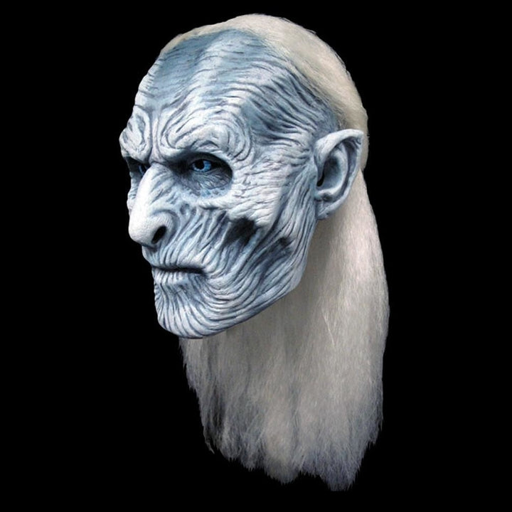 Game of Thrones White Walker Mask Officially Licensed HBO Costume GOT Overhead Trick Or Treat Studios Image 2