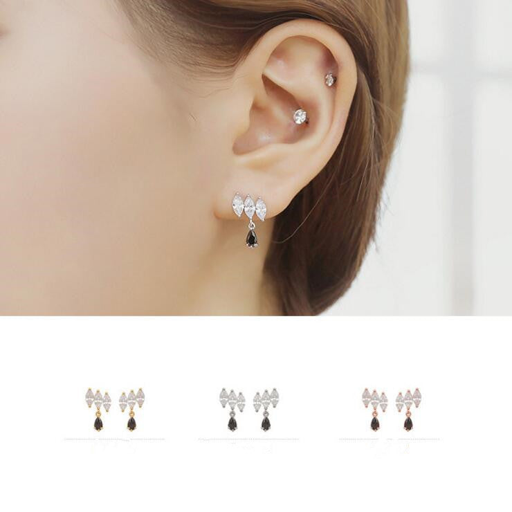 Fashion Water Drop Earrings Image 1