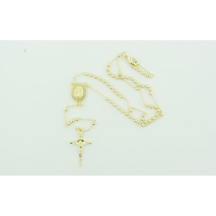 18k Gold Filled Nino Rosary Image 1