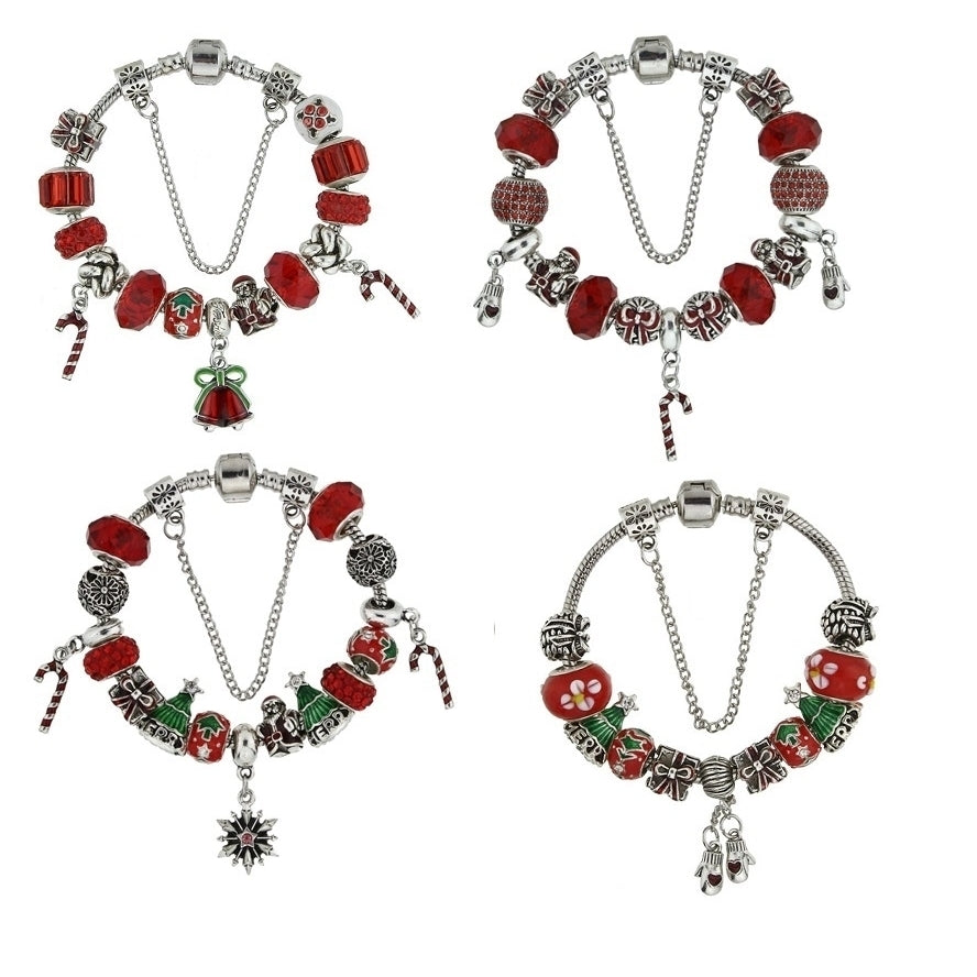 Christmas Charm Bracelet - 4 styles Image 1