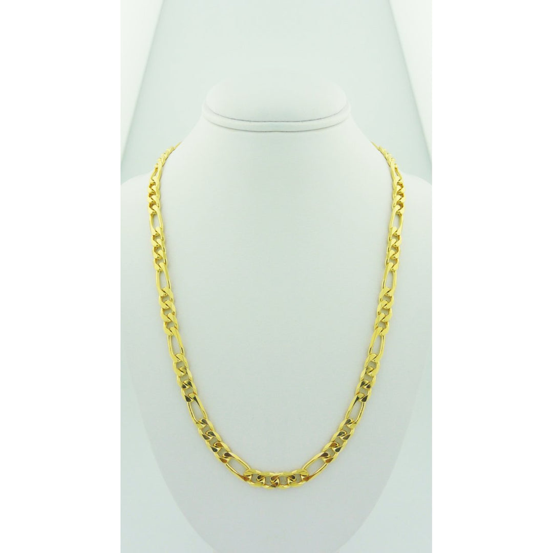 18k Gold Figaro Chain UNISEX Image 1