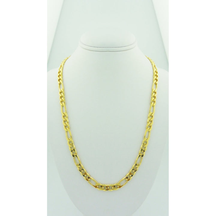 18k Gold Figaro Chain UNISEX Image 1