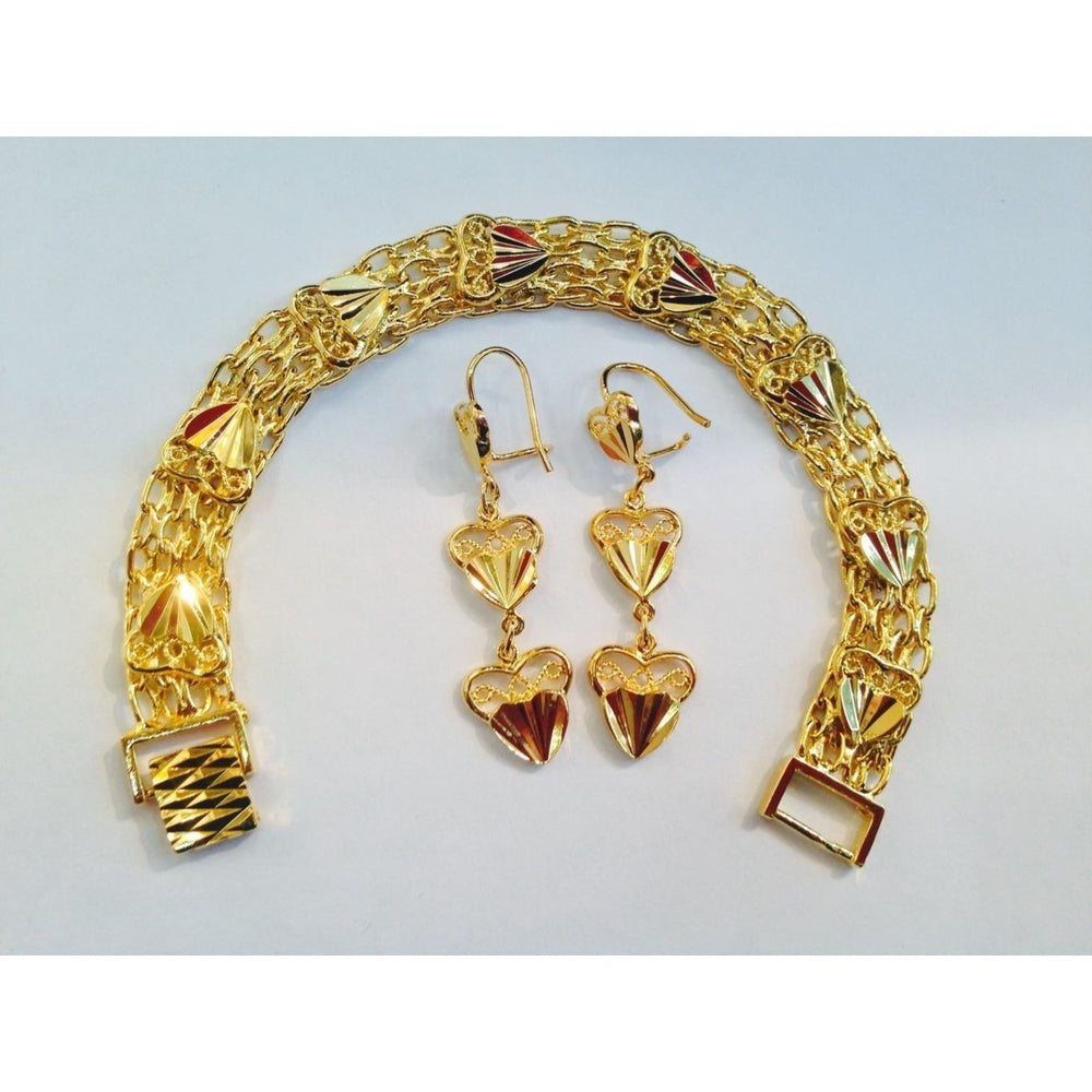 18k Gold Filled Elegant Set Image 2