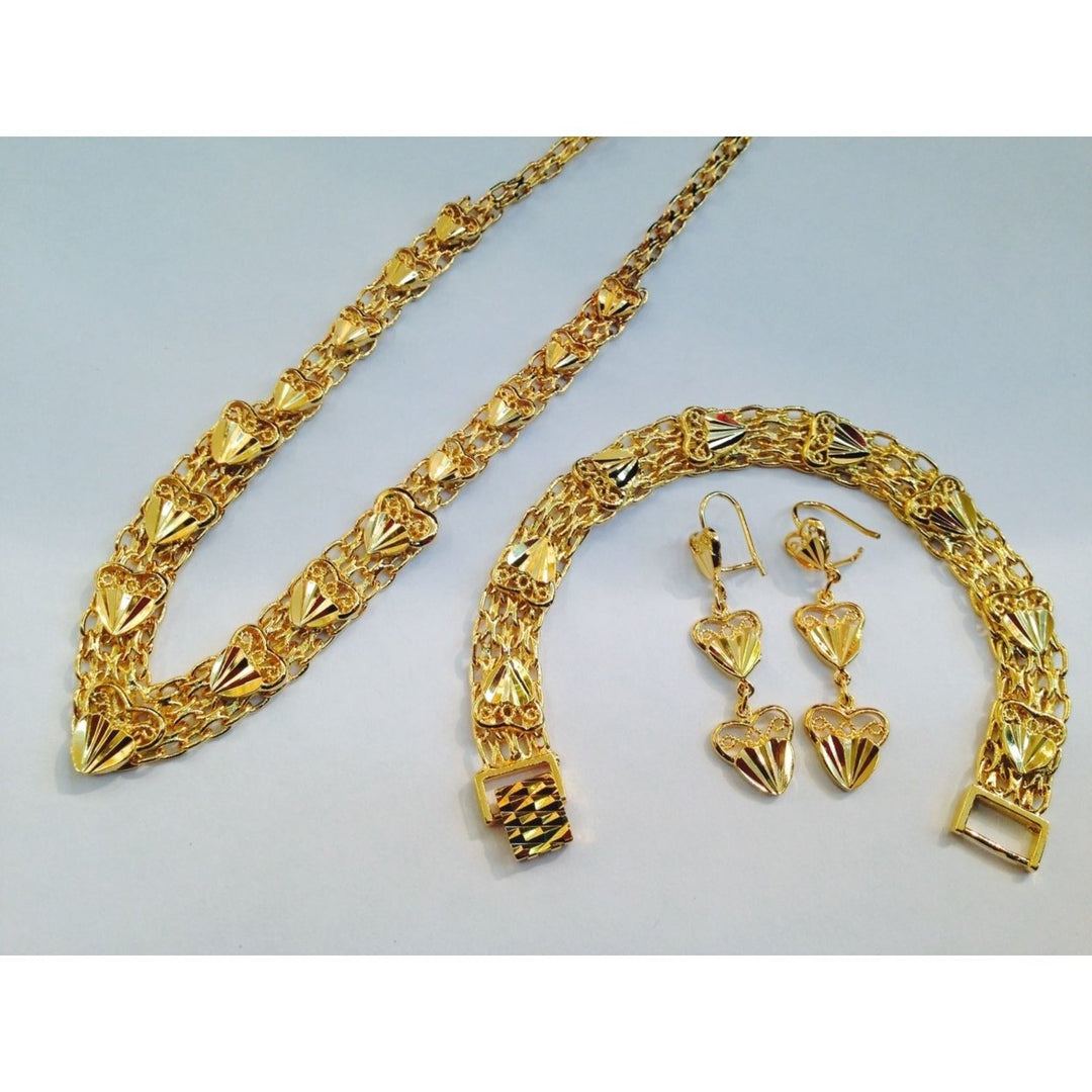 18k Gold Filled Elegant Set Image 3