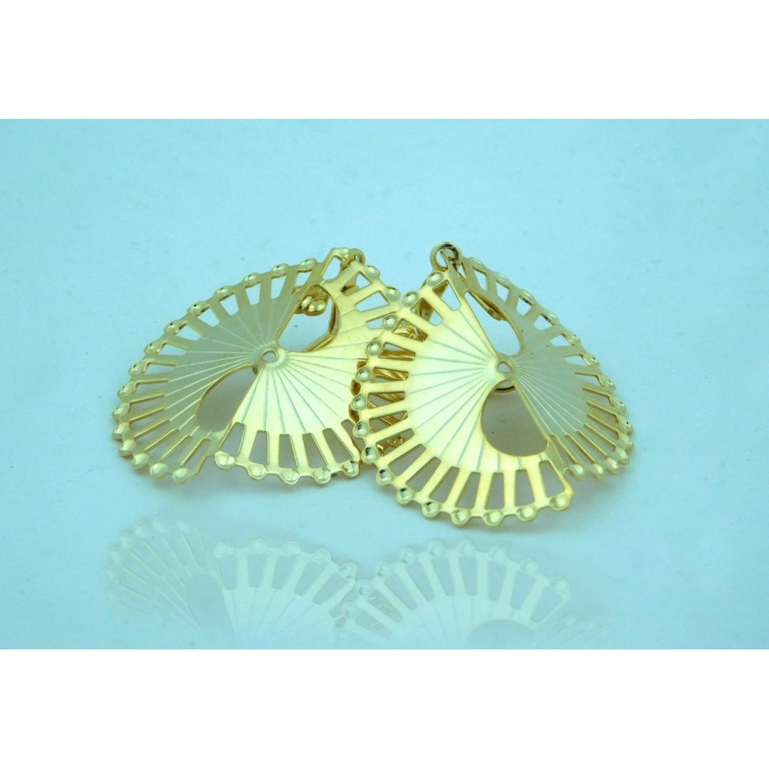 18K Gold Filled Earrings Image 1