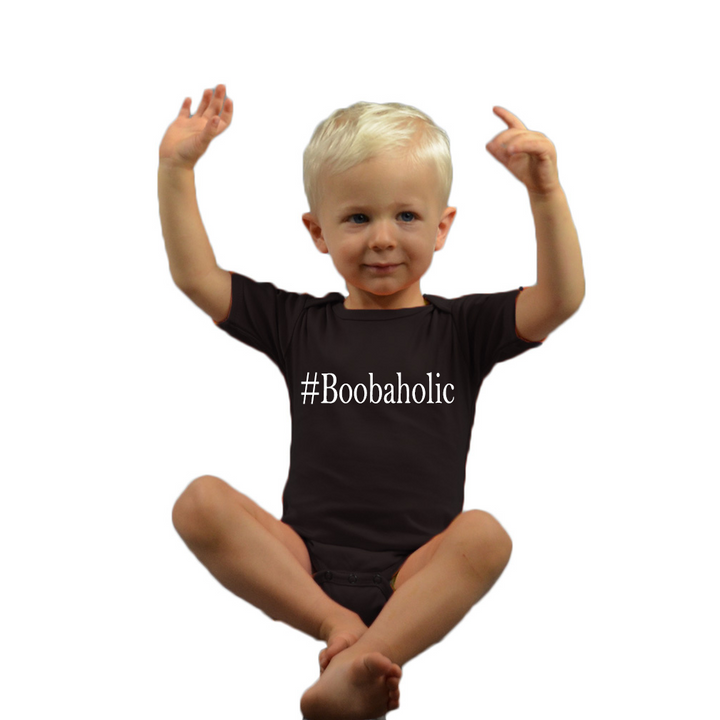 Infant Short Sleeve Bodysuit - Boobaholic Image 3