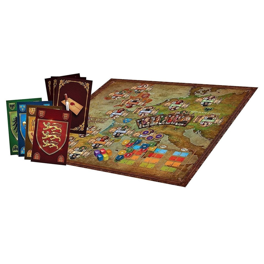 Arcane Wonders Royals Board Game 17th Century Europe Strategic Territory Game Image 2