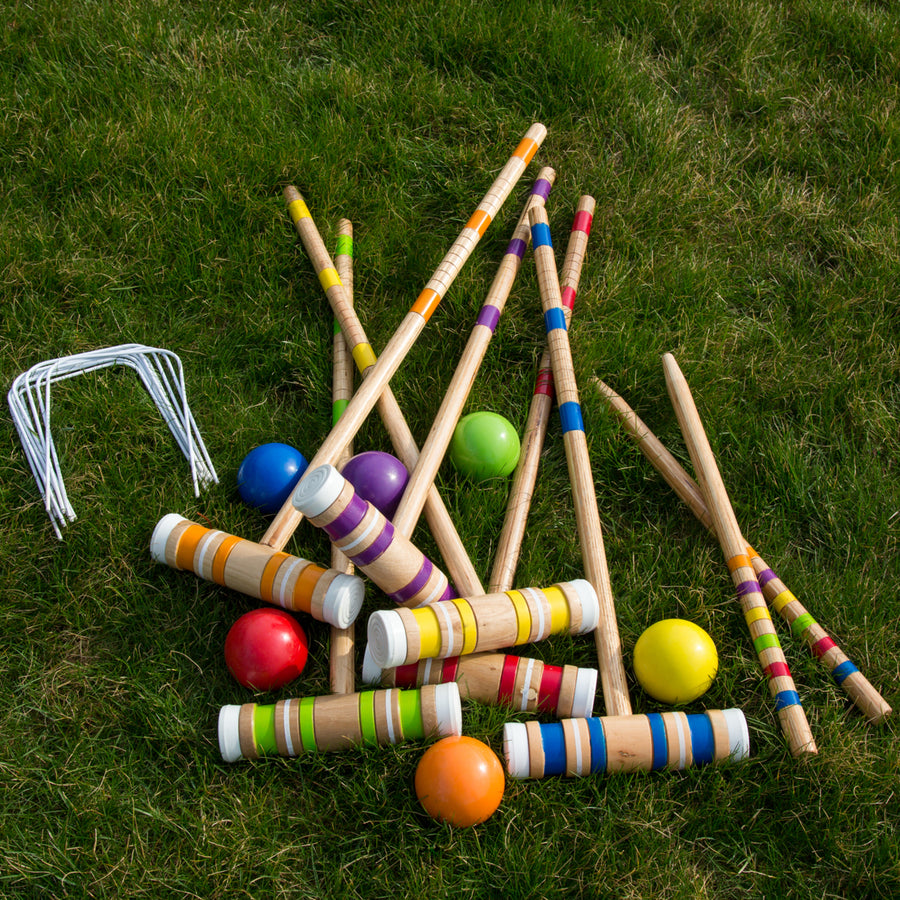 Hey! Play! Complete Croquet Set with Carrying Case Image 1