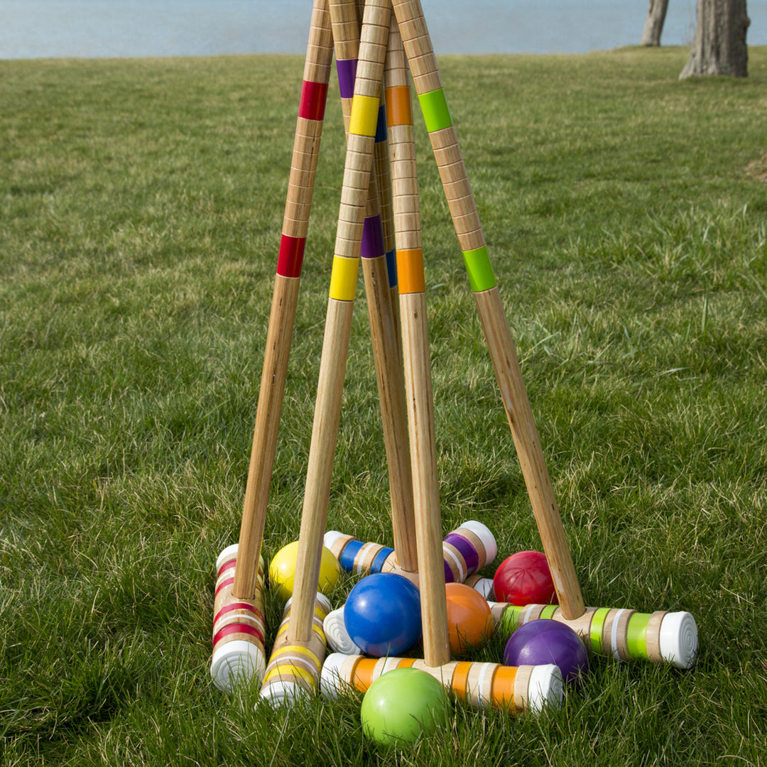 Hey! Play! Complete Croquet Set with Carrying Case Image 3