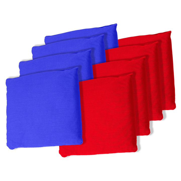 Blue and Red Cornhole BagsSet of 8 Image 1