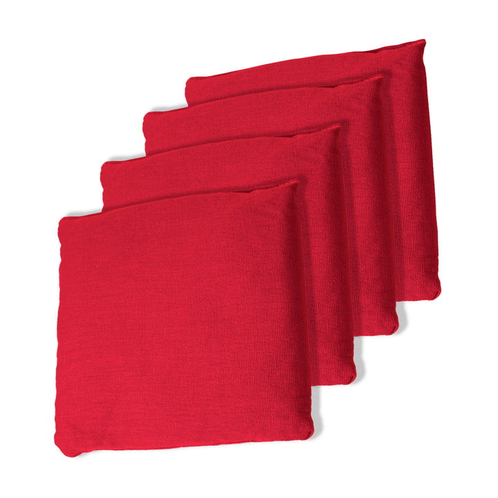 Red and White Cornhole Bags, Set of 8 Image 3