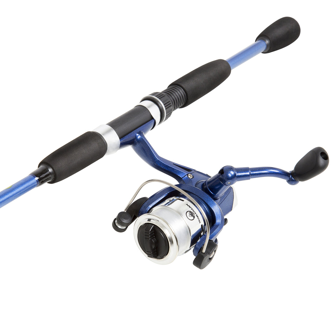 Wakeman Swarm Series Spinning Rod and Reel Combo 5.5ft Blue 20 Size Reel Image 3