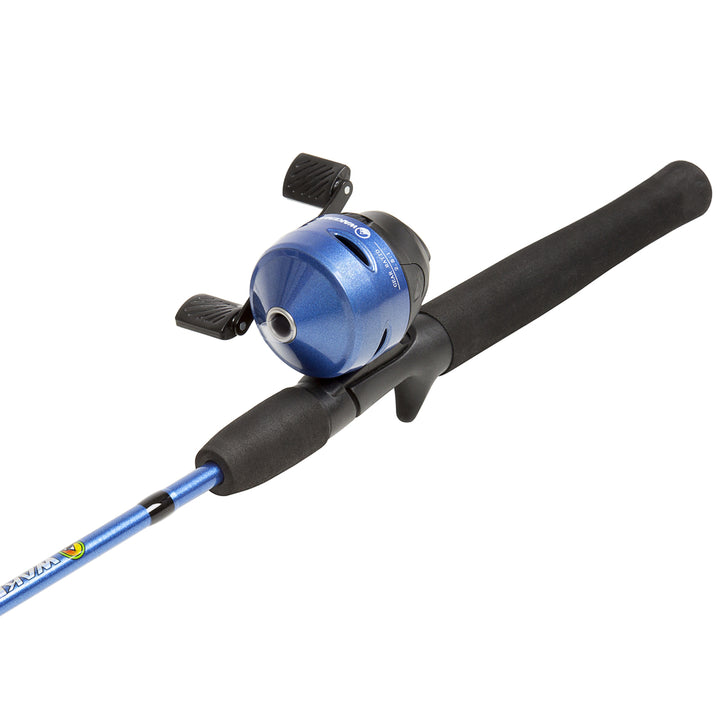 Wakeman Spincast Rod and Reel Combo 54" Blue Fishing Gear for Kids Image 3