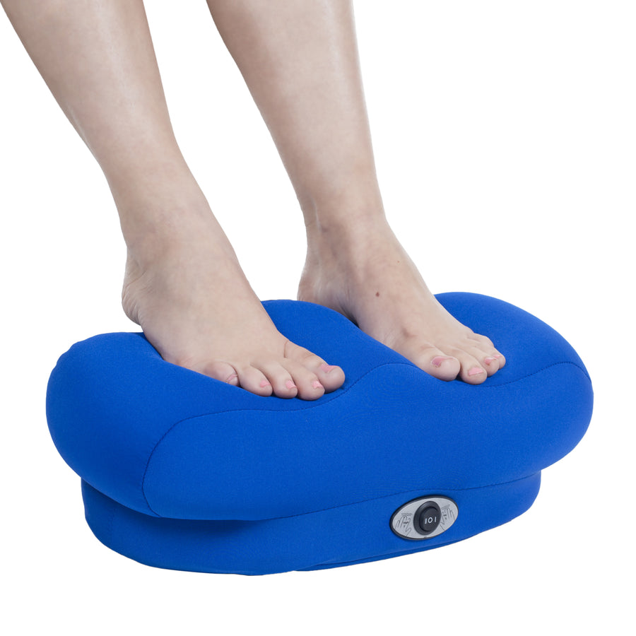 Remedy Vibrating Foot Massager - Micro-Bead Squishy Soft Battery Operated Helps Tired Feet Image 1