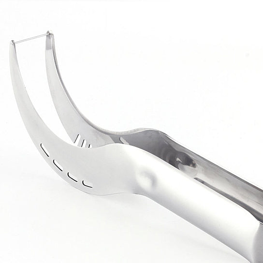 2 in 1 Stainless Steel Watermelon Slicer and Tongs Image 6