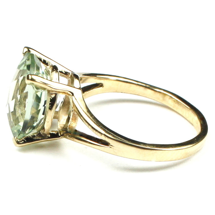 10K Ring Green Amethyst R132 Image 3