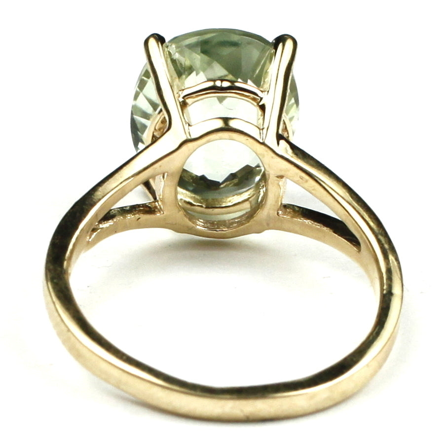 10K Ring Green Amethyst R132 Image 4