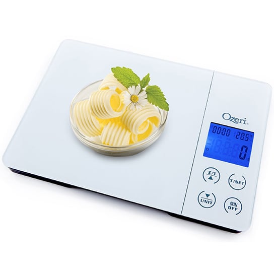 Ozeri Gourmet Digital Kitchen Scale with TimerAlarm and Temperature Display Image 4