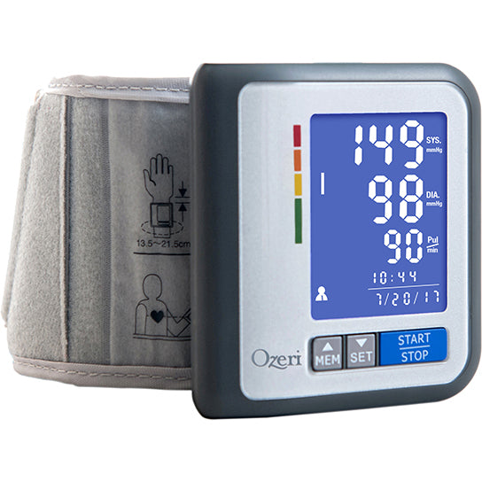 Ozeri CardioTech Travel Series BP6T Rechargeable Blood Pressure Monitor with Hypertension Indicator Image 7