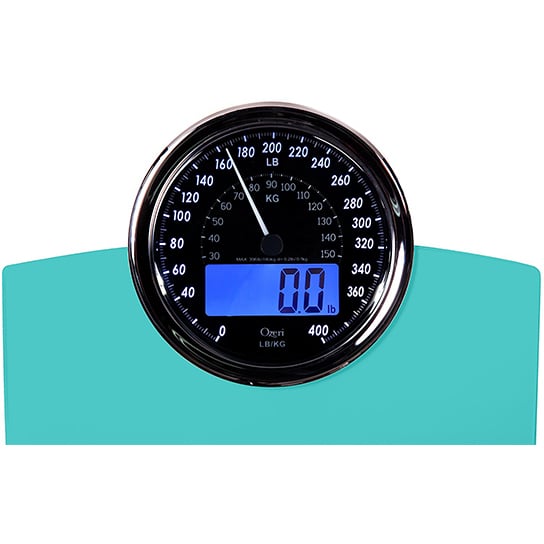 Ozeri Rev Digital Bathroom Scale with Electro-Mechanical Weight Dial Image 2