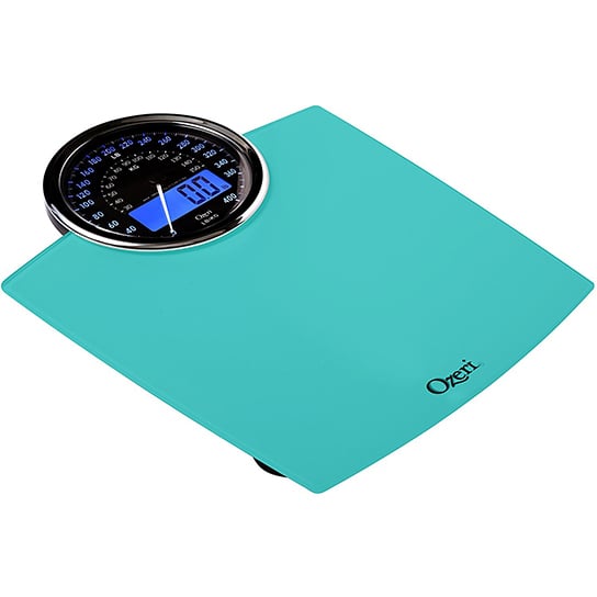 Ozeri Rev Digital Bathroom Scale with Electro-Mechanical Weight Dial Image 3