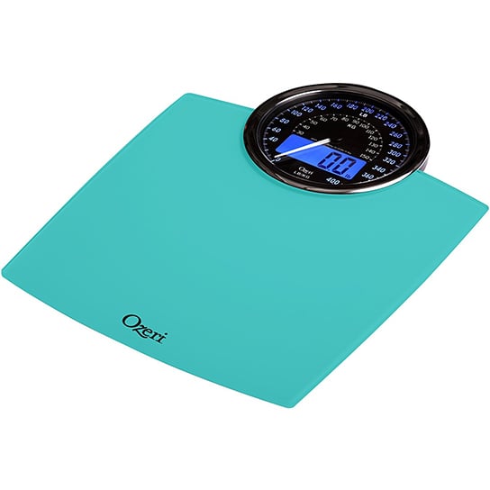 Ozeri Rev Digital Bathroom Scale with Electro-Mechanical Weight Dial Image 4