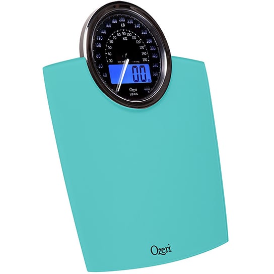 Ozeri Rev Digital Bathroom Scale with Electro-Mechanical Weight Dial Image 6