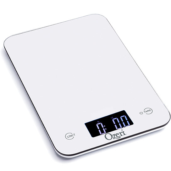 Ozeri Touch Professional Digital Kitchen Scale (12 lbs Edition), Tempered Glass Image 1