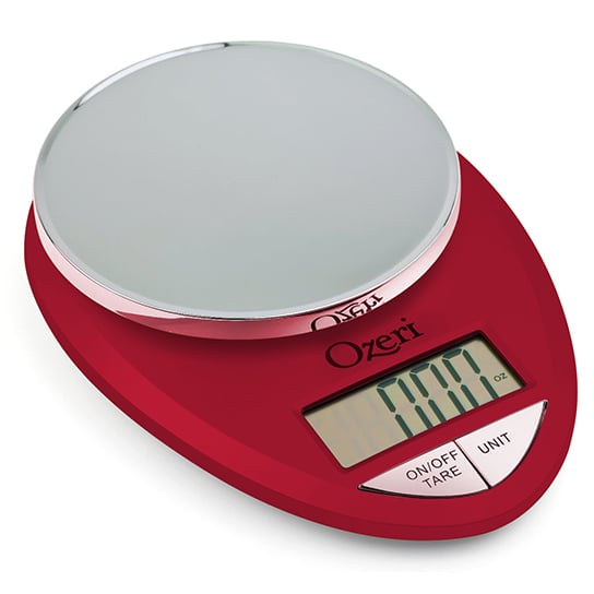 Ozeri Pro Digital Kitchen Food Scale Chrome 0.05 oz to 12 lbs 1g to 5.4kg Image 2