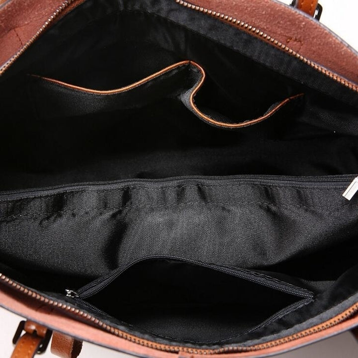 Womens Handbag Genuine Leather Tote Shoulder Bags Soft Hot Image 8