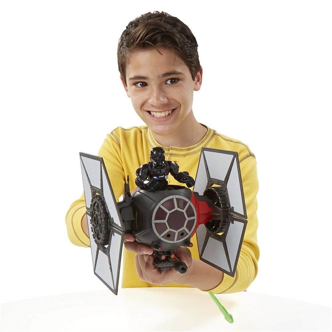 Star Wars Villian Tie Fighter Basic V Pilot Hero Mashers Figure Set Hasbro Image 4