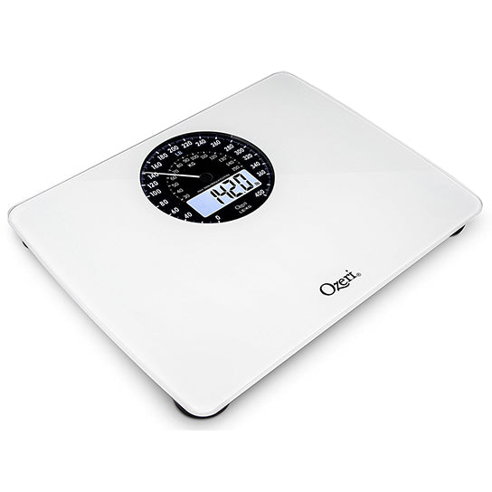 Ozeri Rev Digital Bathroom Scale with ElectroMechanical Weight Dial Image 9